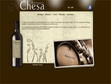Tablet Screenshot of bodegaschesa.com